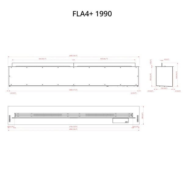 FLA4+ 1990 - Automatic Bioethanol Burner