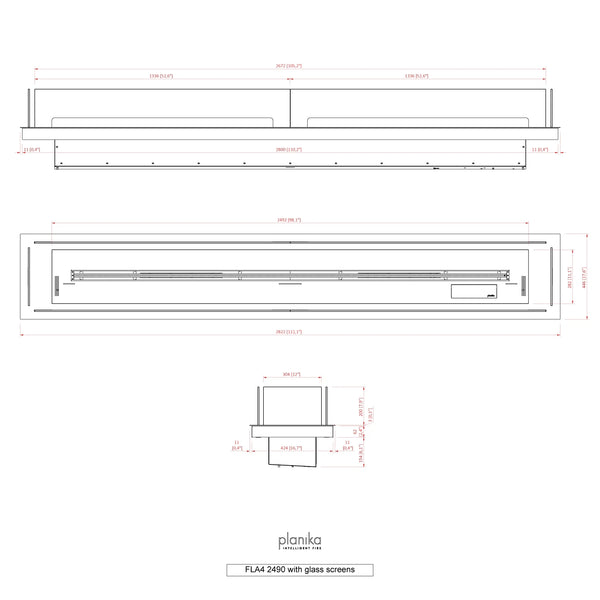 Built-in Profile 2490 - FLA4/FLA4+