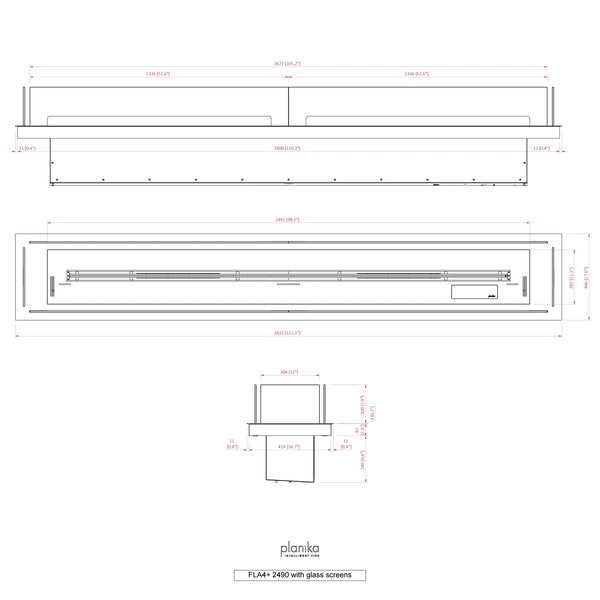 Built-in Profile 2490 - FLA4/FLA4+