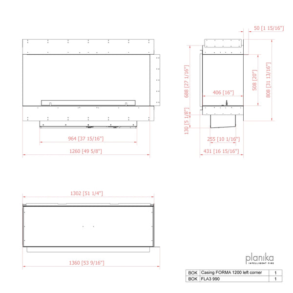 Forma 1200 Left Corner