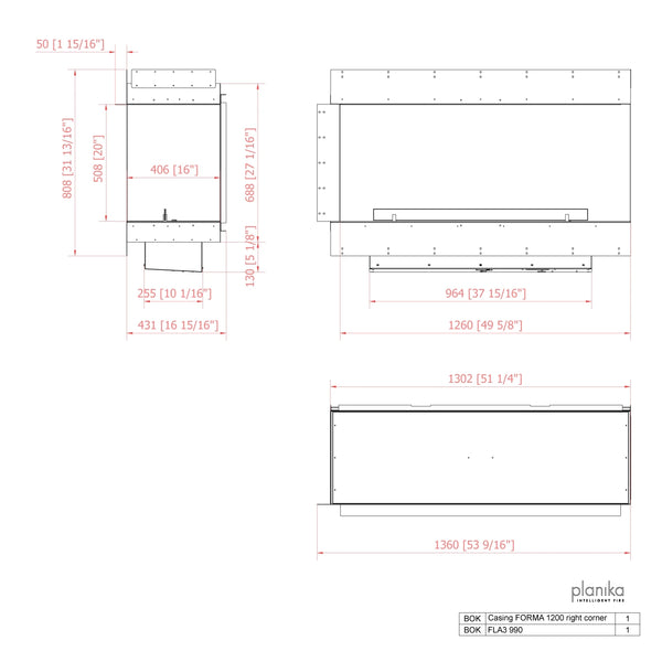 Forma 1200 Right Corner