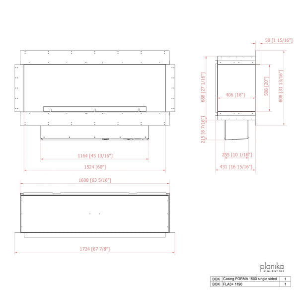 Forma 1500 Single-sided