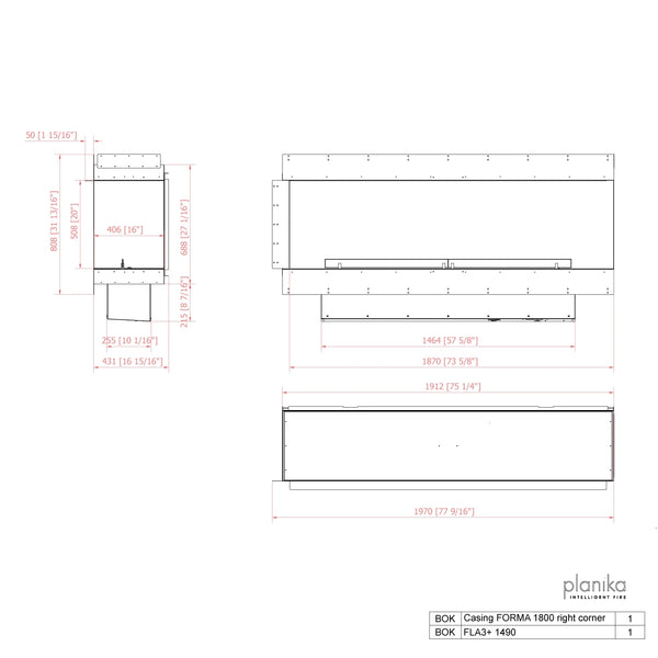 Forma 1800 Right Corner