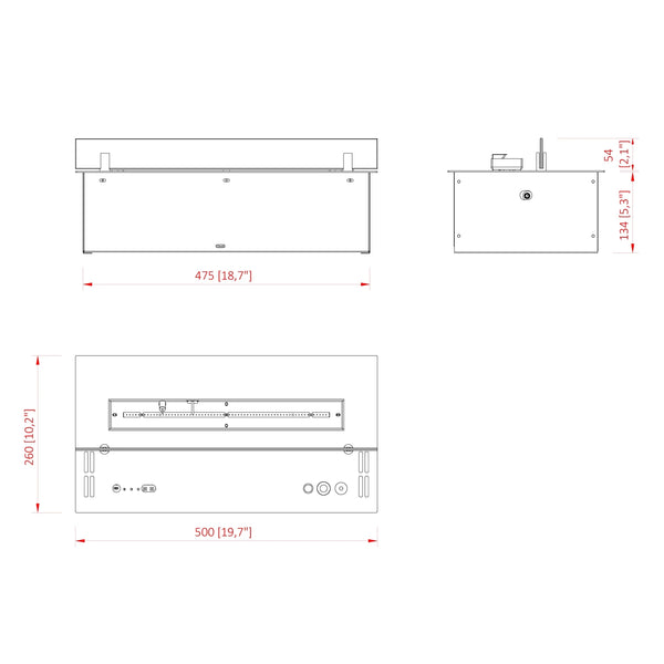 Neo 500 - Automatic Bioethanol Burner