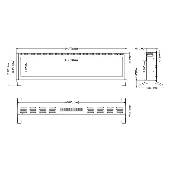 Regal 126 Electric Fireplace