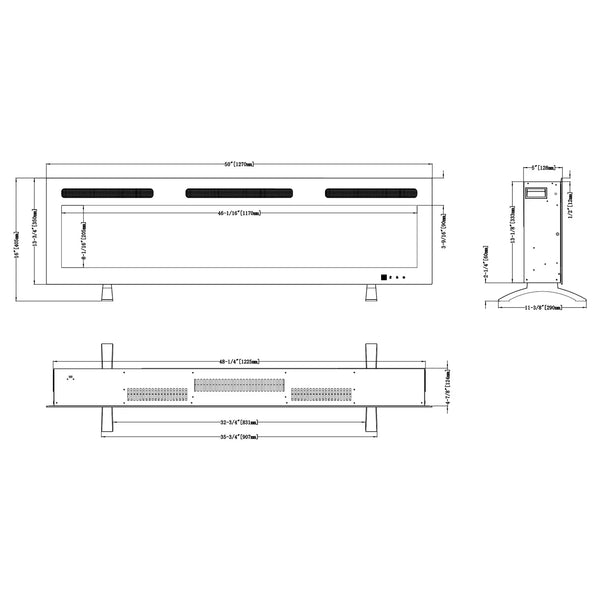 Monarch 127 – Electric Fireplace