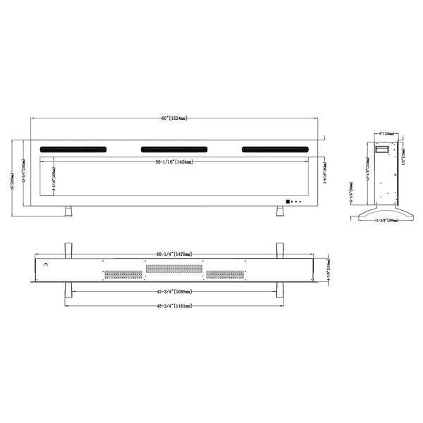 Monarch 152 – Electric Fireplace