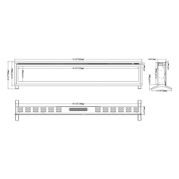 Regal 182 Electric fireplace
