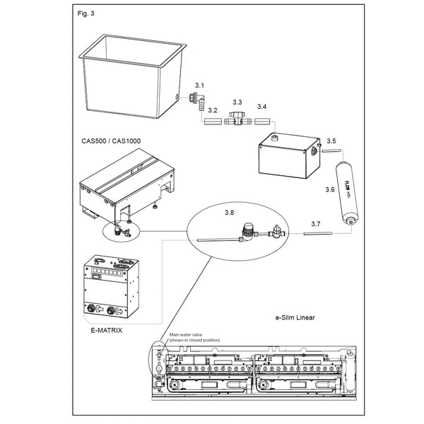 Water tank pump kit
