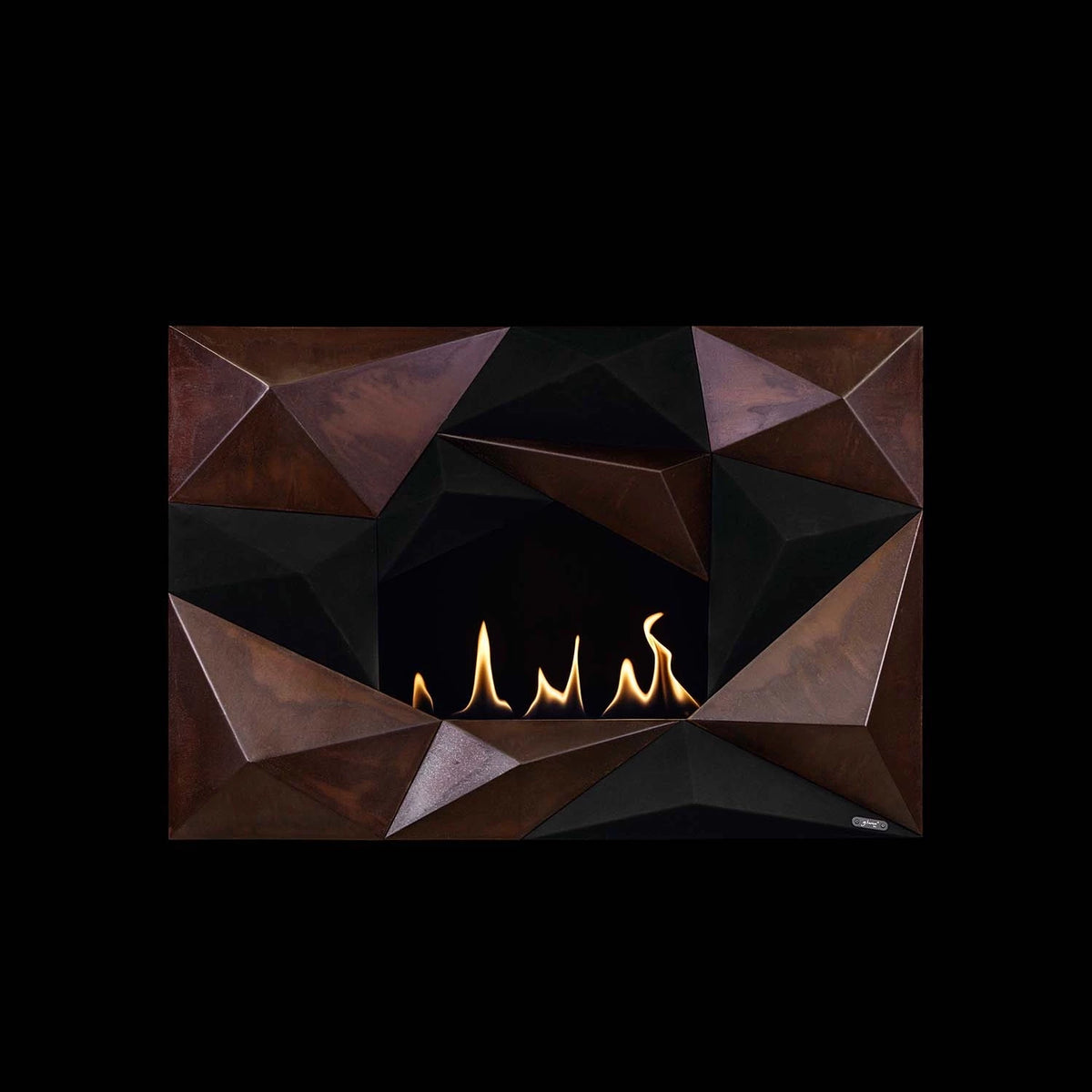 Crystal - Corten Rust GlammFire