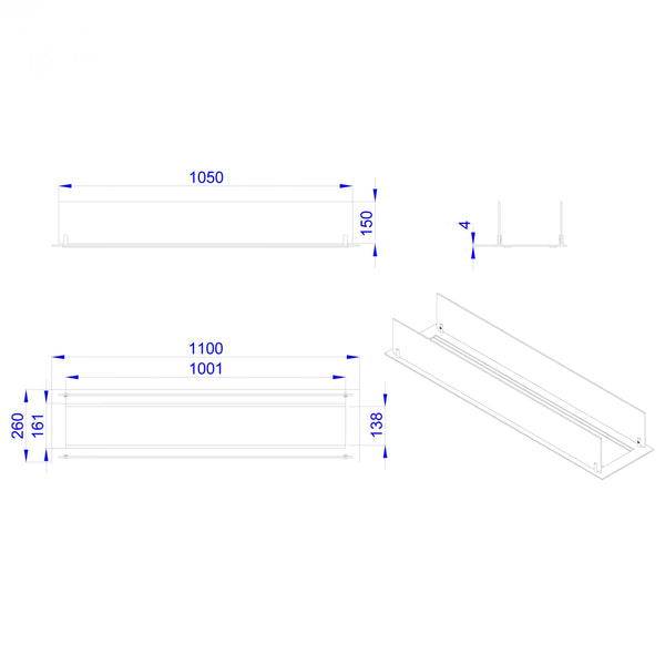 Built-in Profile - 100 cm