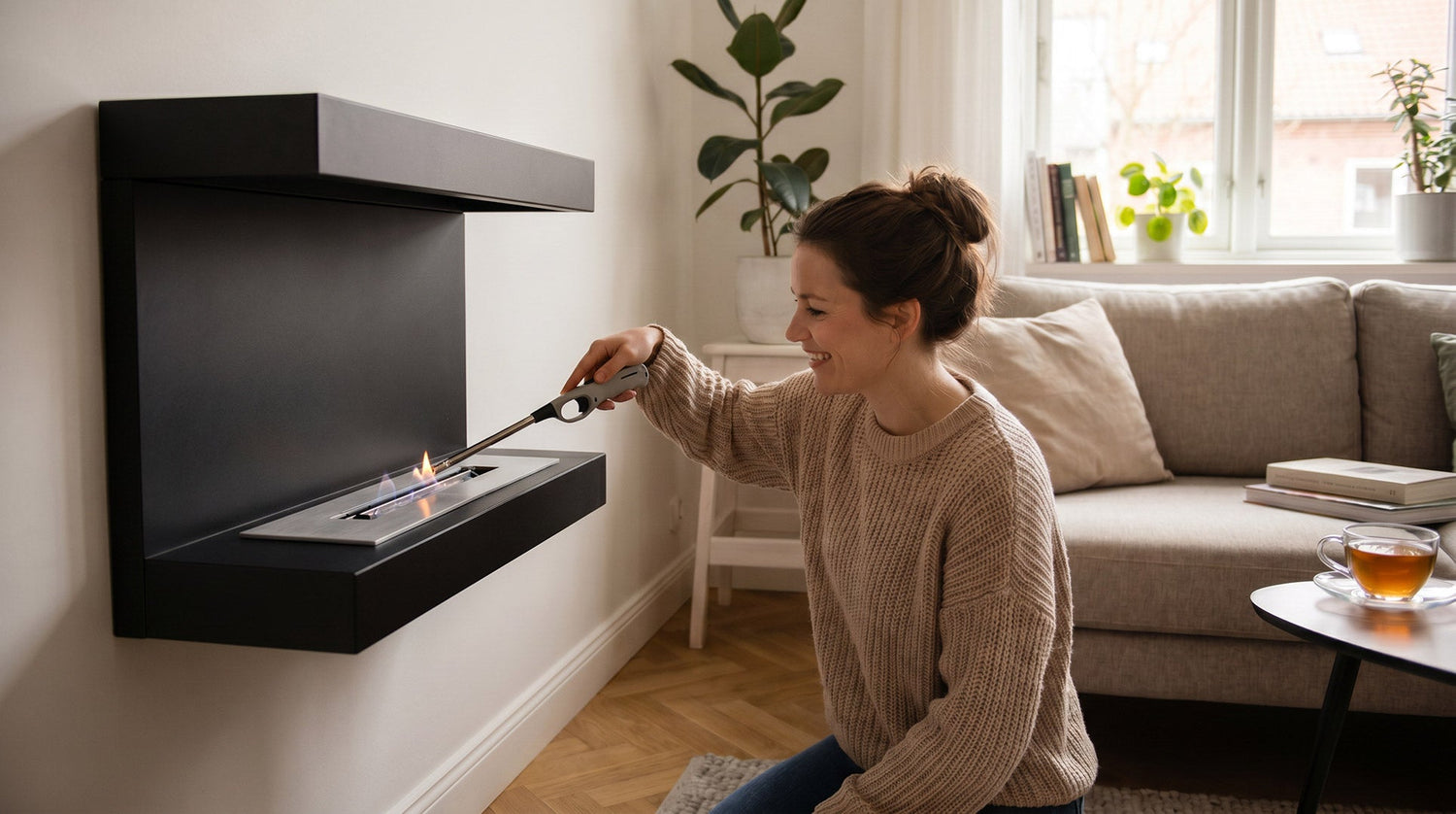 How to Light a Bioethanol Fireplace