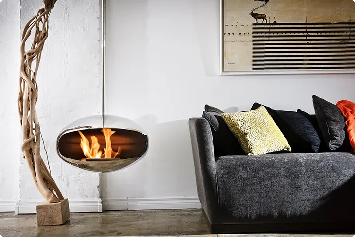 Suspended Bioethanol Fireplaces