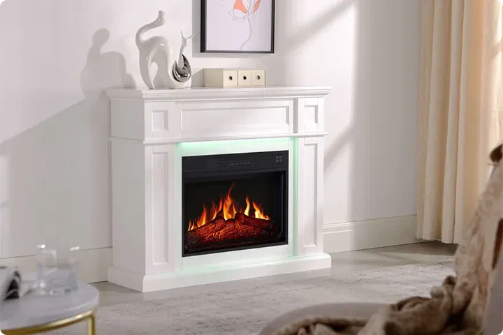 Freestanding Electric Fireplace