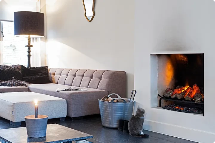 Freestanding Opti-Myst Fire Insert