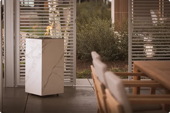 Outdoor Floor Bioethanol Fireplace