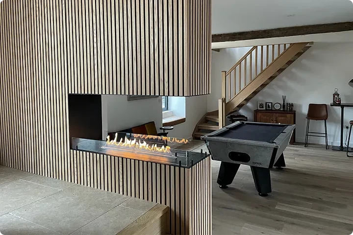3-sided Bioethanol Fireplace Inserts