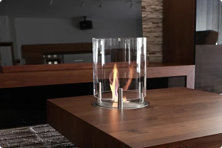 Round Bioethanol Burners