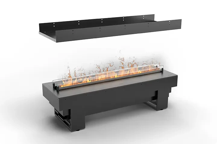 Vapour Burner in Baseplate