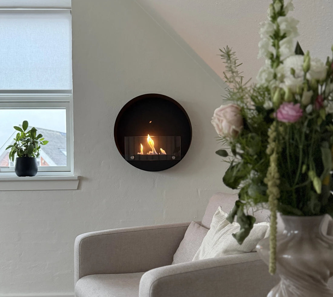 Delaware S Round Design Fireplace - Ø50 cm