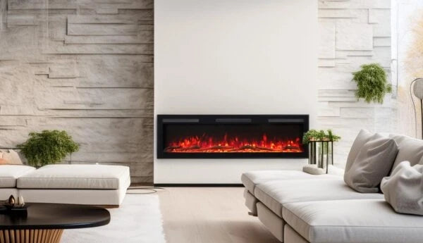 Majestic PRO Wall-Mounted Electric Fireplace 72" (183 cm)