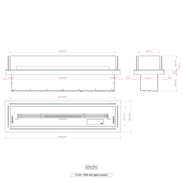 Built-in Profile 1490 - FLA4/FLA4+