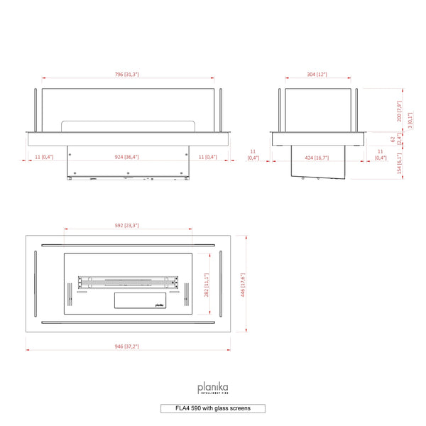 Built-in Profile 590 - FLA4/FLA4+