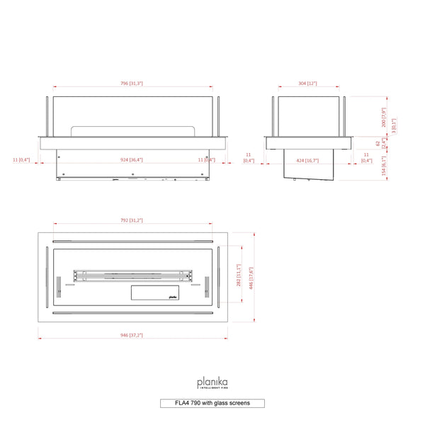 Built-in Profile 790 - FLA4/FLA4+