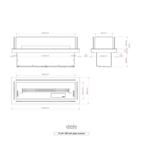 Built-in Profile 990 - FLA4/FLA4+