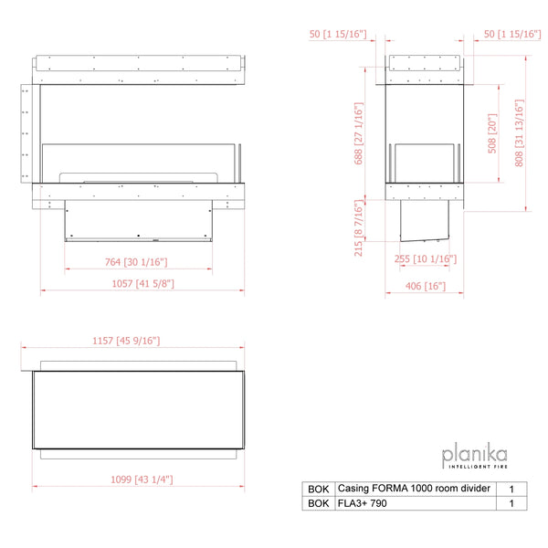 Forma 1000 Room Divider