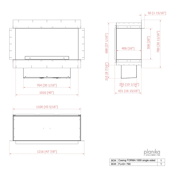 Forma 1000 Single-sided