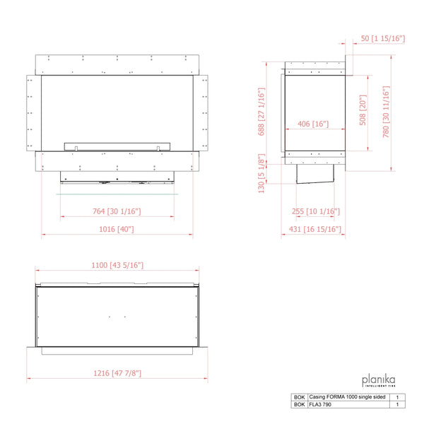 Forma 1000 Single-sided