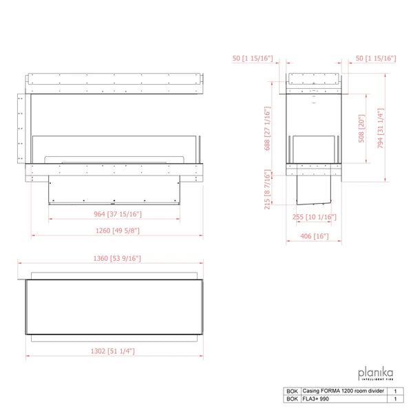 Forma 1200 Room Divider