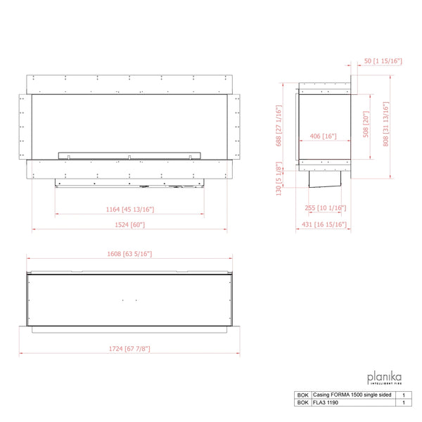 Forma 1500 Single-sided