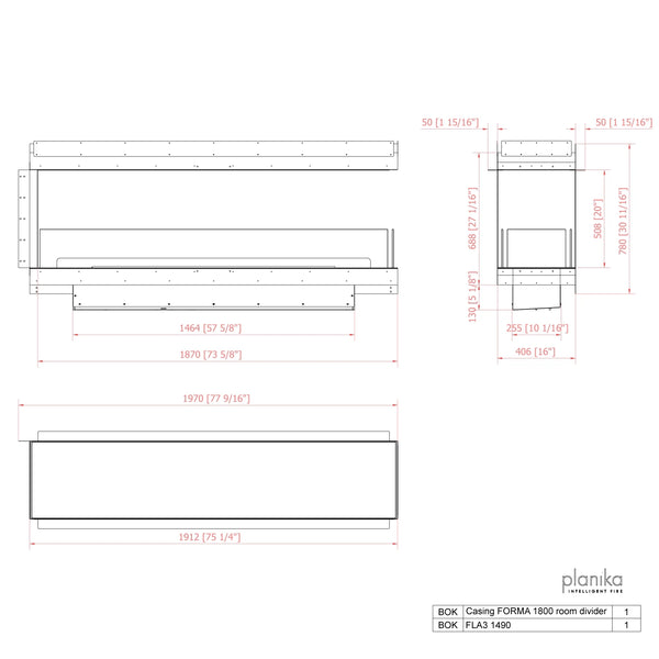 Forma 1800 Room Divider