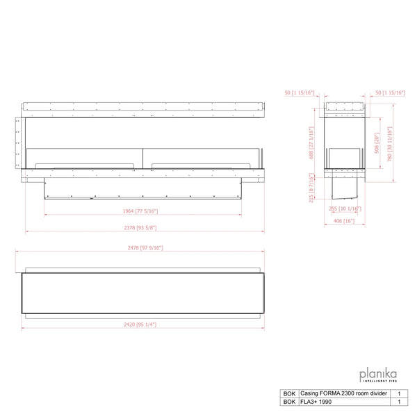 Forma 2300 Room Divider