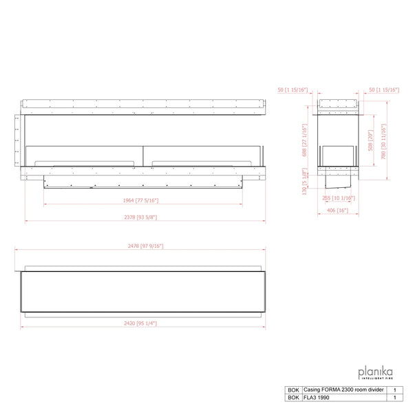 Forma 2300 Room Divider
