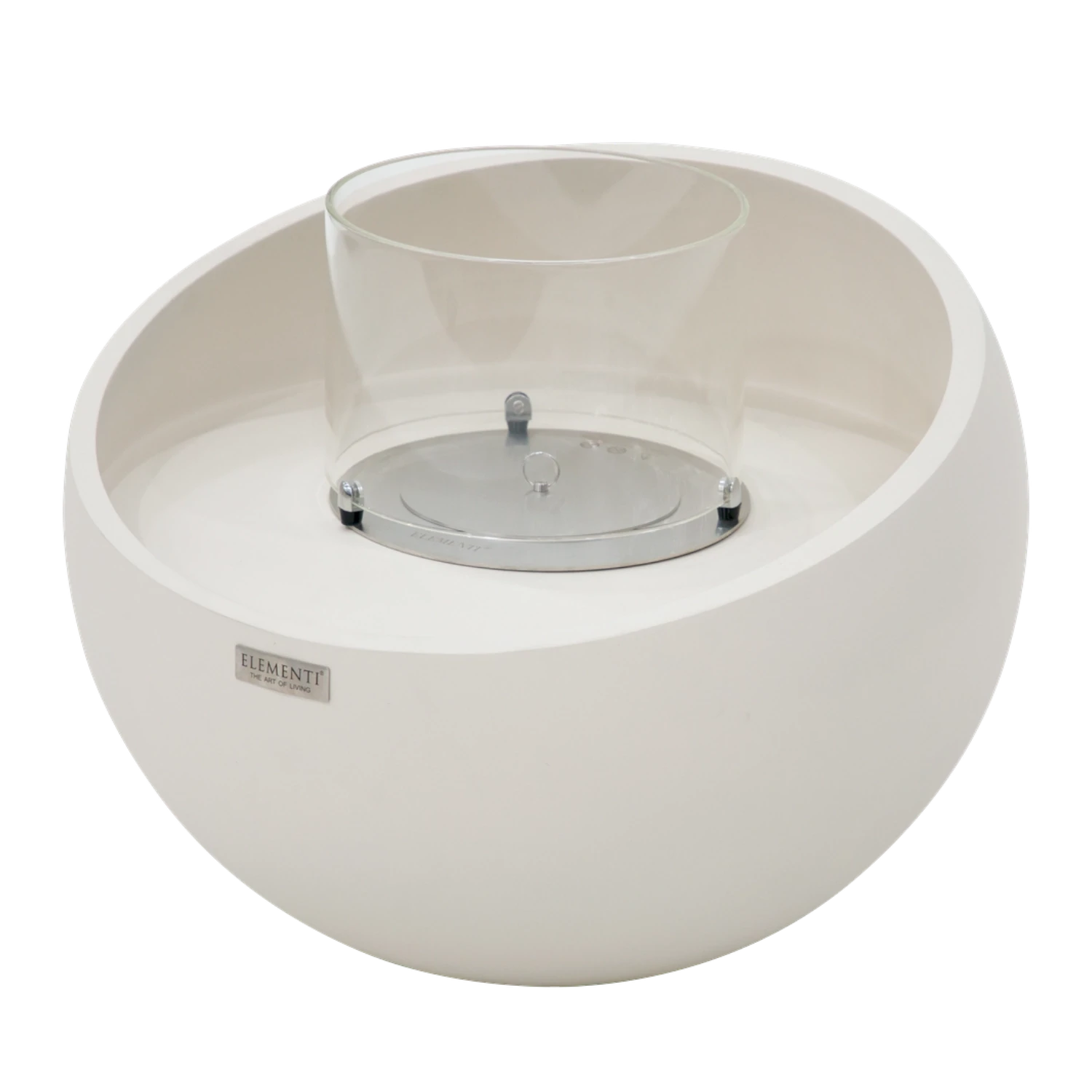FIRENZE Taça de Fogo a Bioetanol – Branco Creme