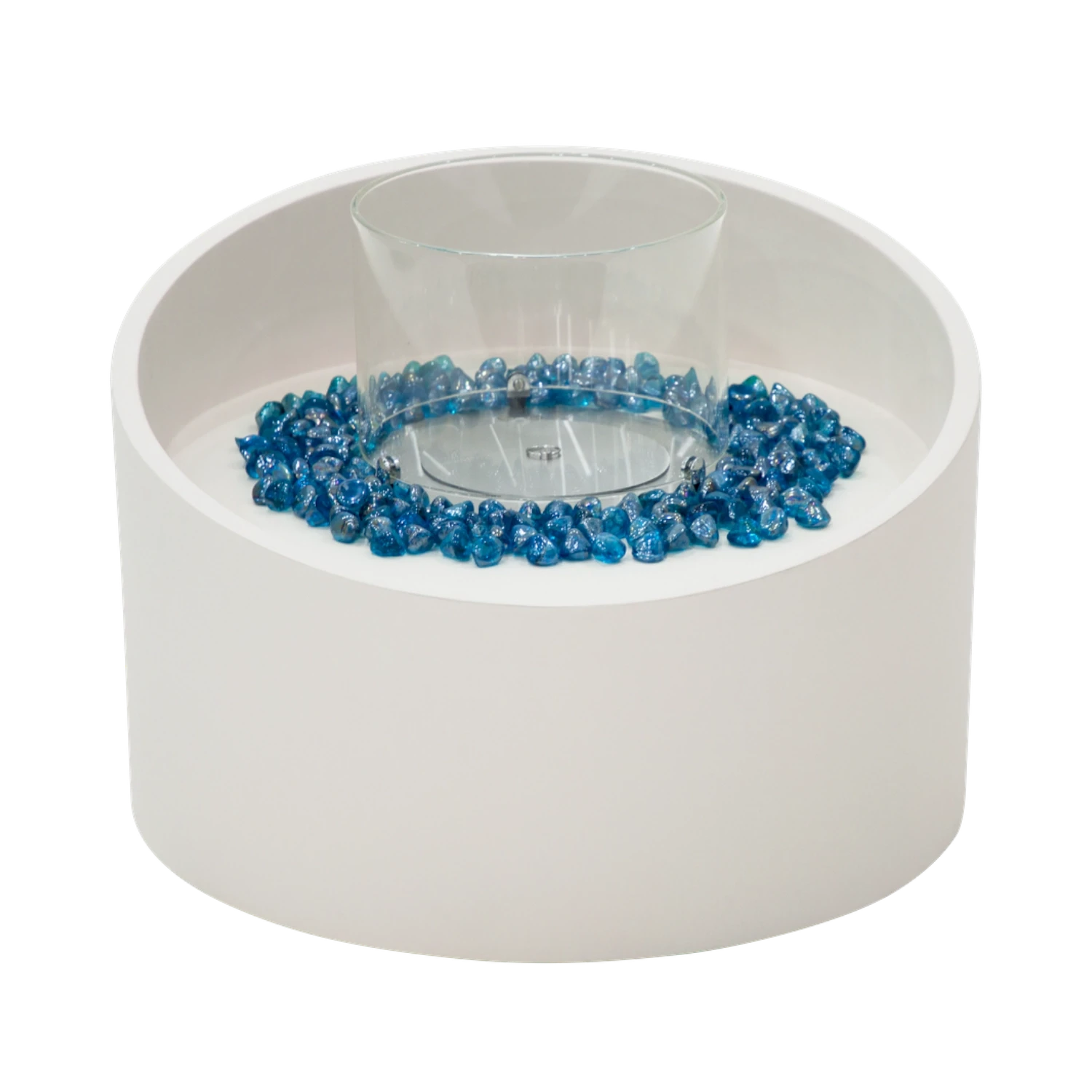 Coluna de Fogo a Bioetanol TORRE – Branco Creme