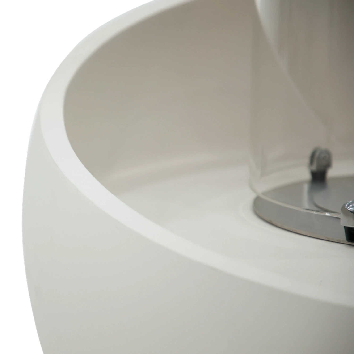 FIRENZE Taça de Fogo a Bioetanol – Branco Creme
