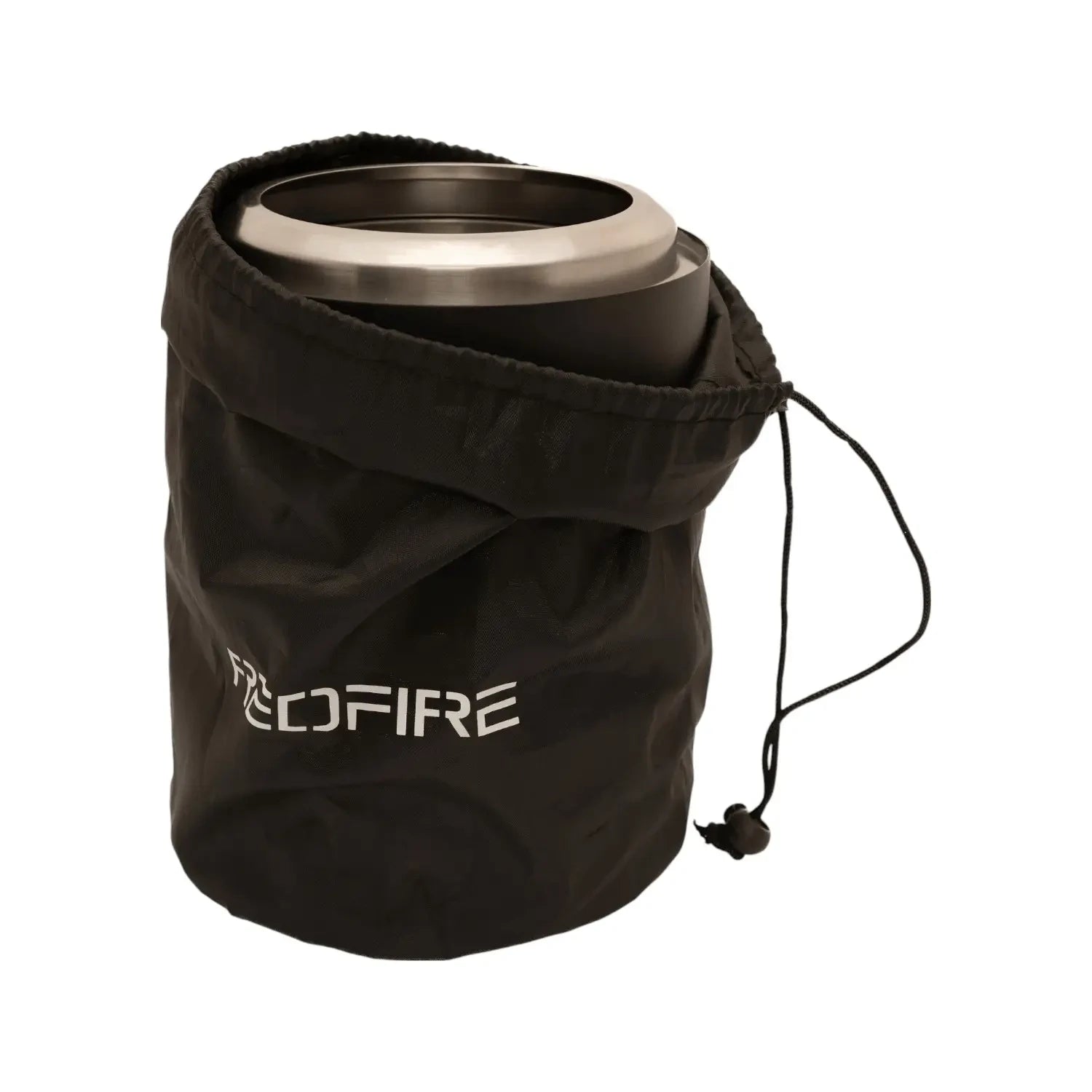 Volcano Pellet Tabletop Fire Pit Medium – Matte Black Stainless Steel