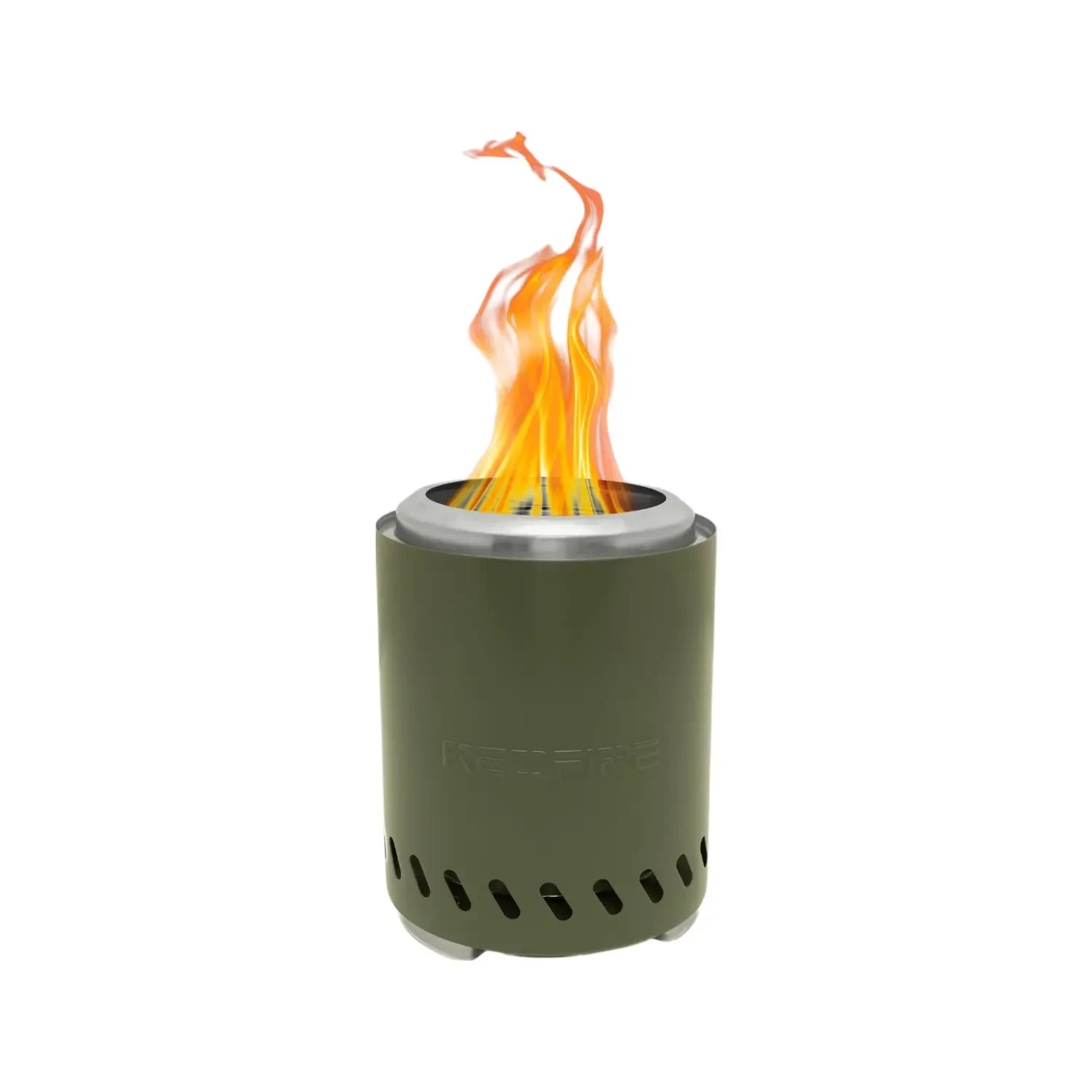 Volcano Pellet Tabletop Fire Pit Medium – Olive Green