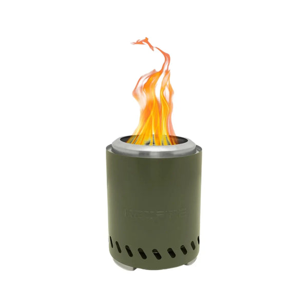 Volcano Pellet Tabletop Fire Pit Medium – Olive Green