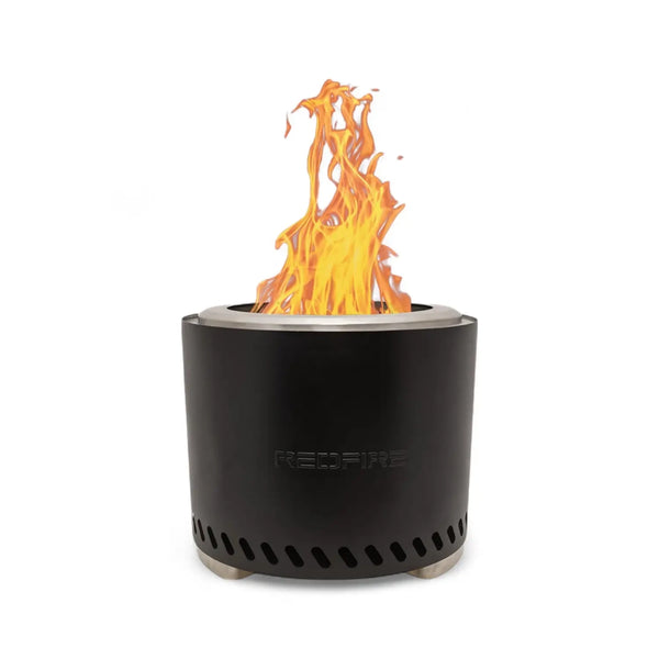 Volcano Pellet Fire Pit Large – Matte Black