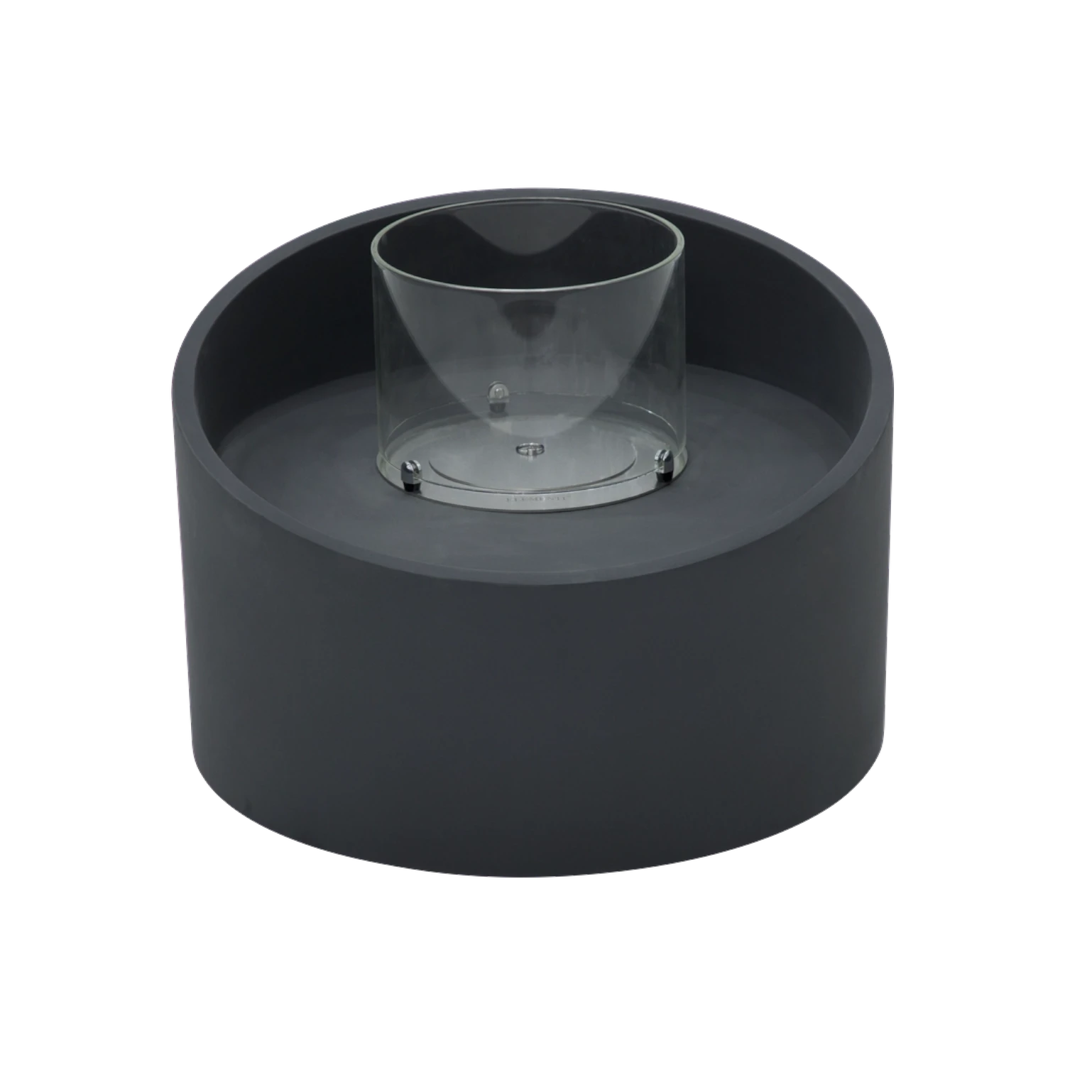 TORRE Bioethanol Fire Column – Slate Black
