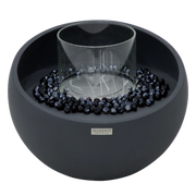 FIRENZE Taça de Fogo a Bioetanol – Preto Ardósia