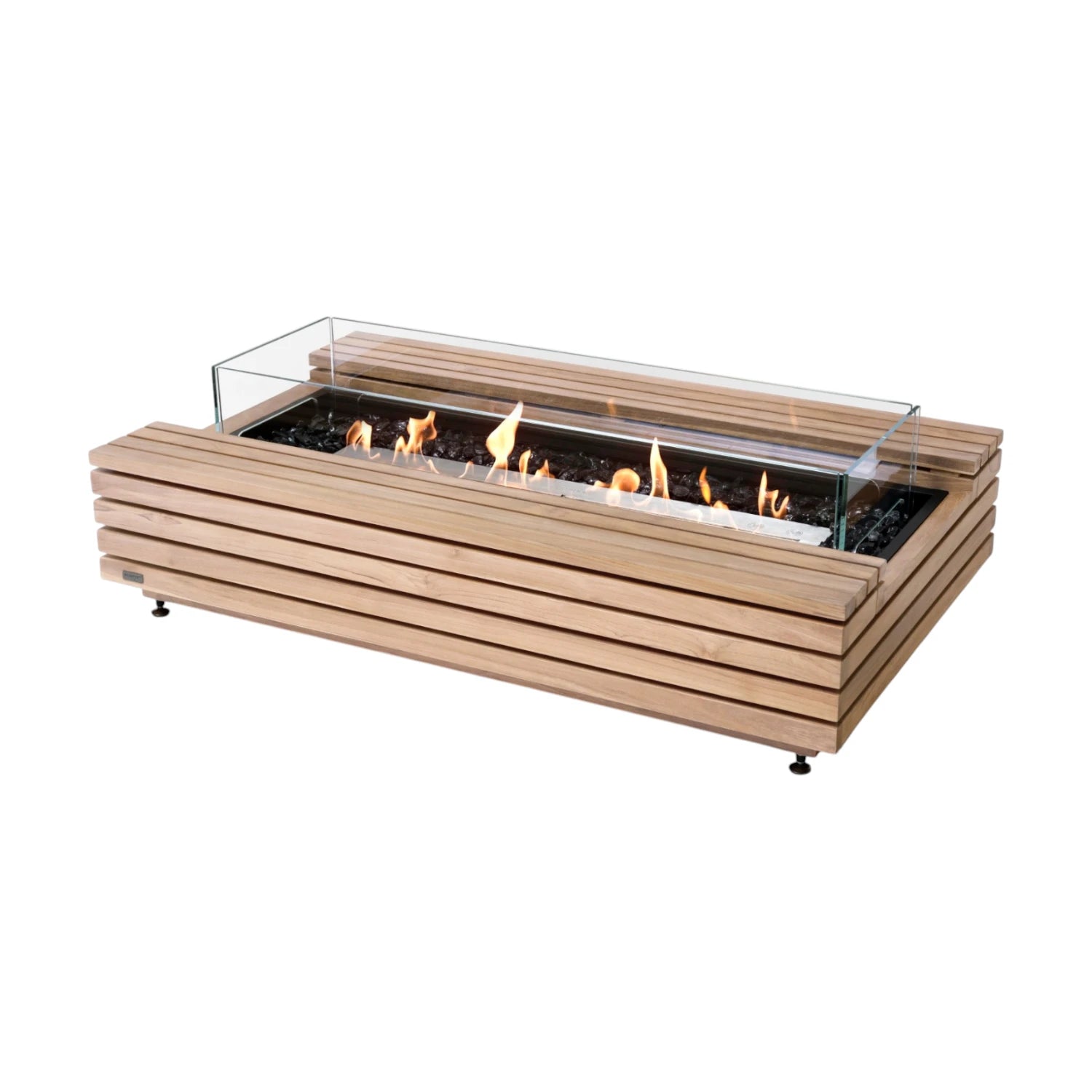 Cosmo 50 - Teak Bioethanol Fire Pit