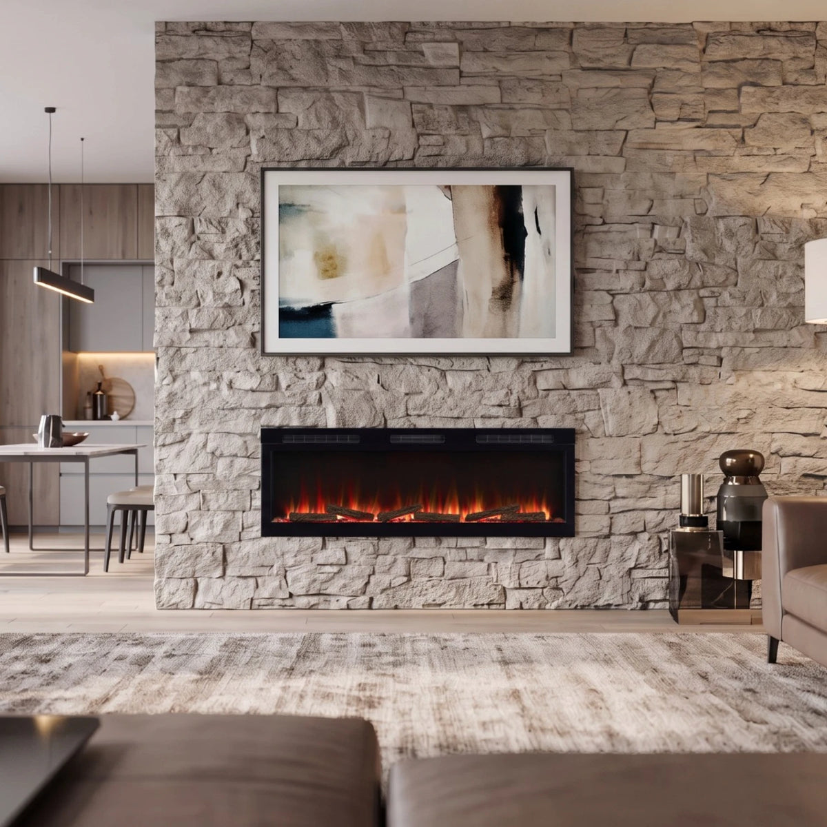 Lareira Eléctrica Sense 60 - Embutida ou de Parede