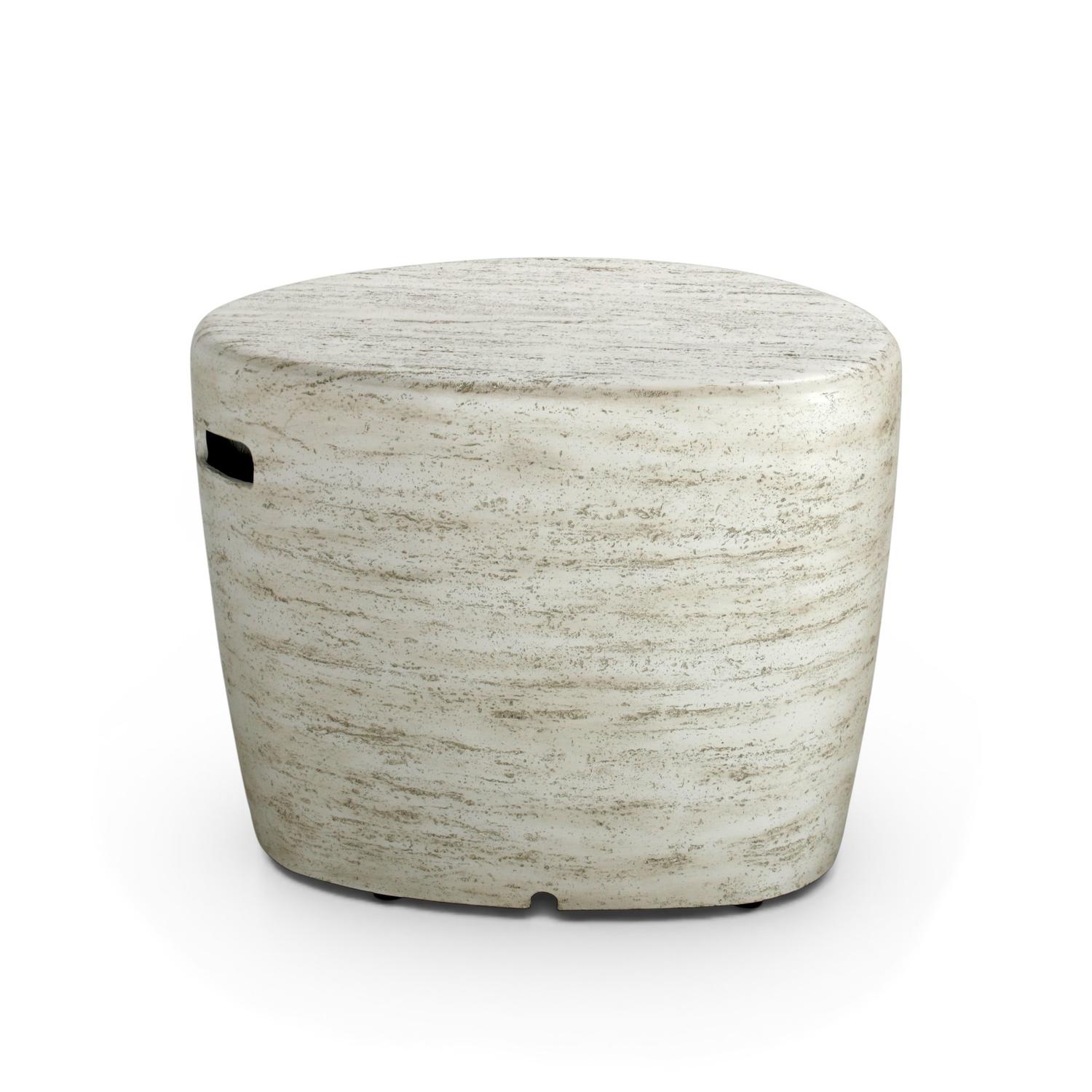 Enclosure Organic Travertine – Tampa para Garrafa de Gás