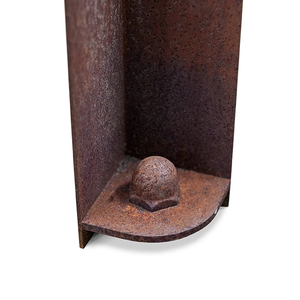 RB73 Fennek 50 outdoor garden fireplace in corten steel
